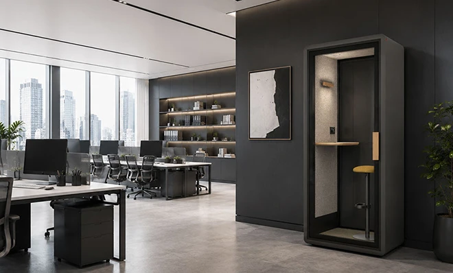 D&oacute;nde colocar una cabina insonorizada de oficina: una gu&iacute;a de planificaci&oacute;n del lugar de trabajo